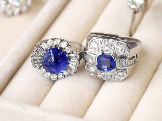 vintage sapphire rings