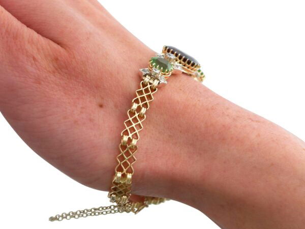 Antique Yellow Gold Wrist View