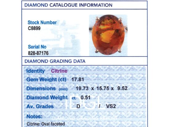 IDGL Grading Report Card Image