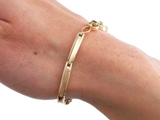 Pearl Bracelet On Wrist