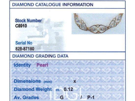 Diamond Grading Card