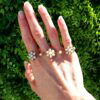 Victorian pearl and gold bracelet outside