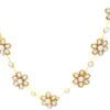 Victorian pearl and gold necklace