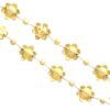 Victorian pearl and gold bracelet underside