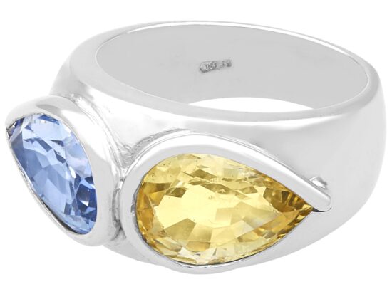 5.93ct Sapphire Ring Front