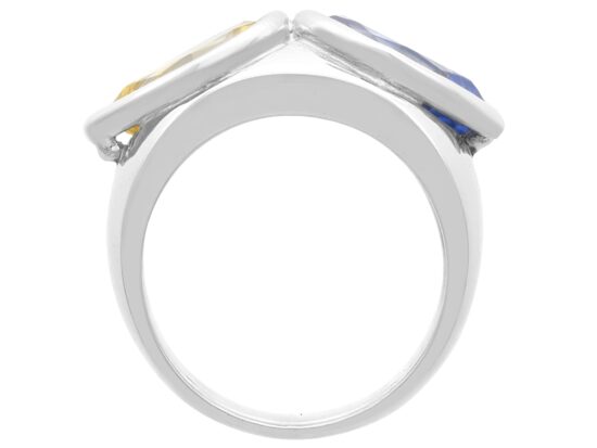 Broad White Gold Setting