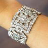 33 Carat Diamond Bracelet on wrist