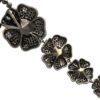 reverse of black diamond and pearl pendant