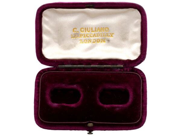Victorian Diamond Gold Cufflinks