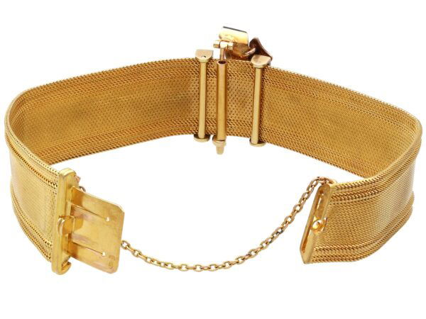 Victorian Gold Bracelet Open Fastening