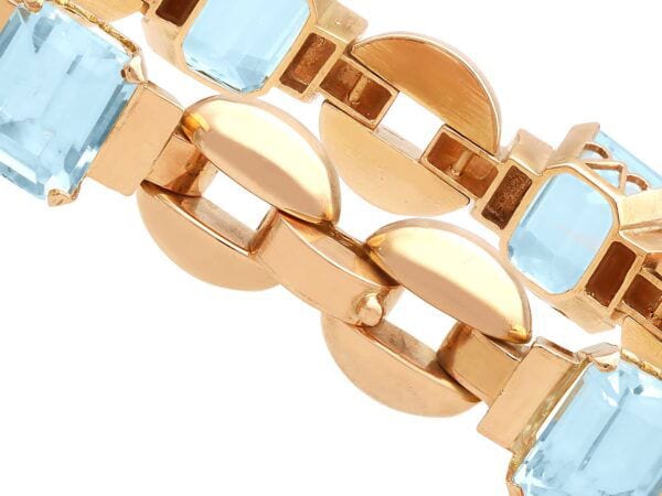 Rose Gold Bracelet Clasp Closed