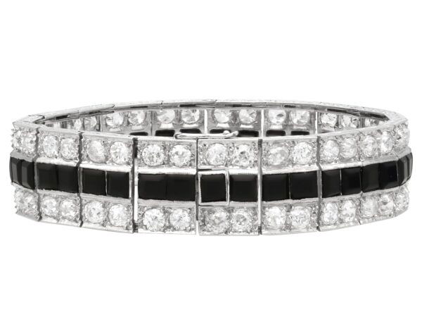 Bracelet Clasp Closed Platinum