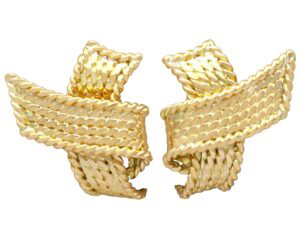 Mauboussin Gold Earrings Front Detail