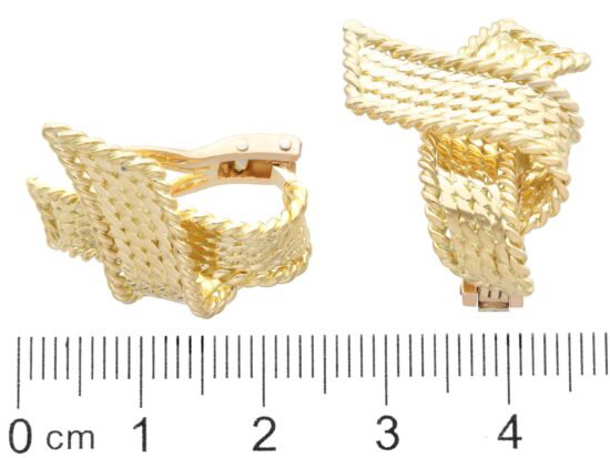 Mauboussin Gold Earrings Size Reference