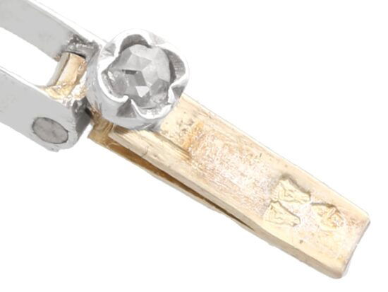 diamond floral necklace catch