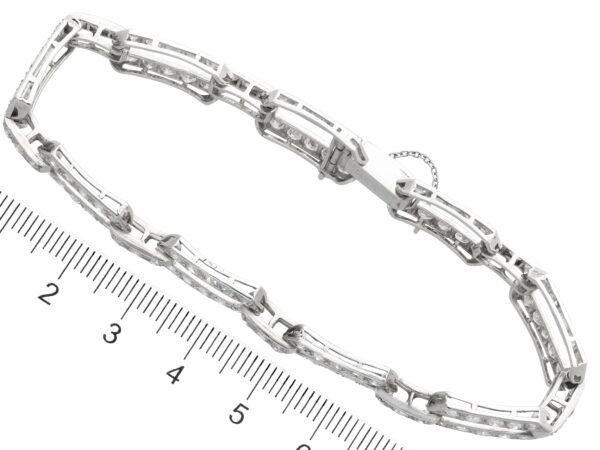 Diamond Art Deco Bracelet Measurements