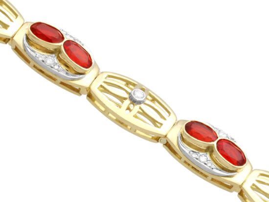 Yellow Gold Bracelet Close Up