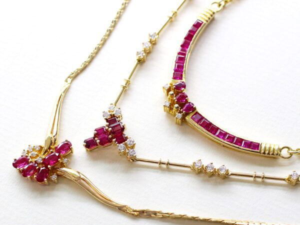 ruby necklaces