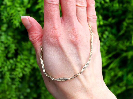 Antique Gold Watch Chain