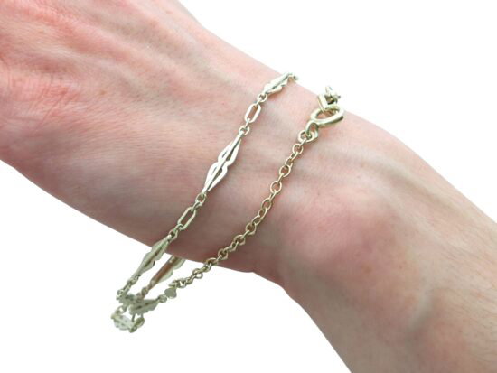 Gold Chain On Wrist