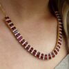 Vintage Ruby Jewellery Set necklace