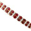Vintage Ruby and Diamond Bracelet