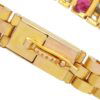 Vintage Ruby bracelet clasp closed