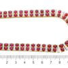 Vintage Ruby necklace size