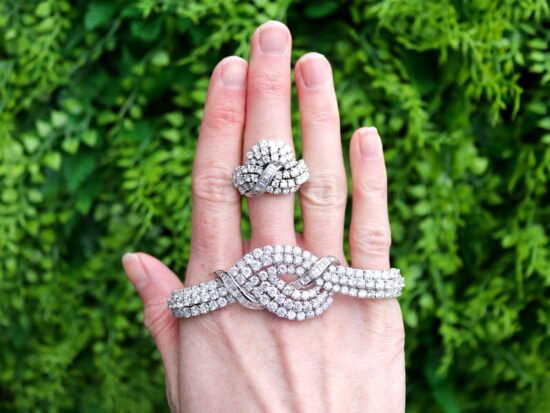Diamond Jewellery Set Outside Shot