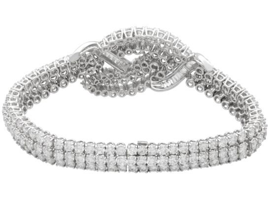 White Gold Bracelet Reverse Detail