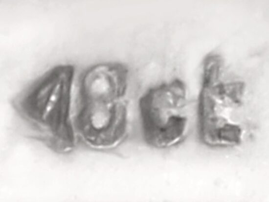 Ring Hallmark Detail Image