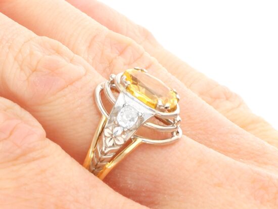 Ring Worn On Finger