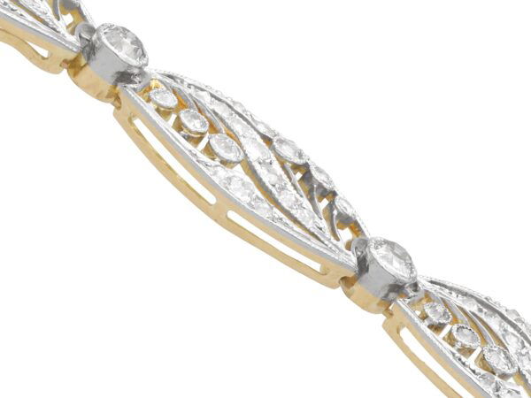 Art Nouveau Bracelet Side Profile