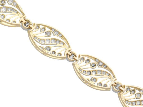 Yellow Gold Bracelet Reverse Back View