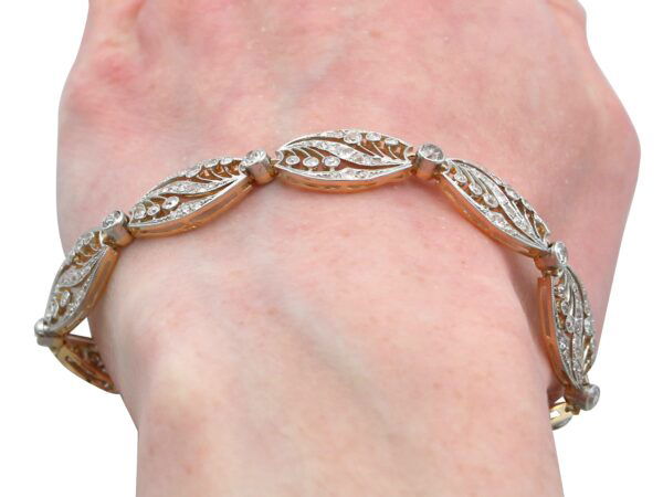 Art Nouveau Wrist View Close-Up