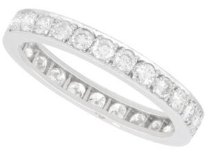 French Diamond Eternity Band