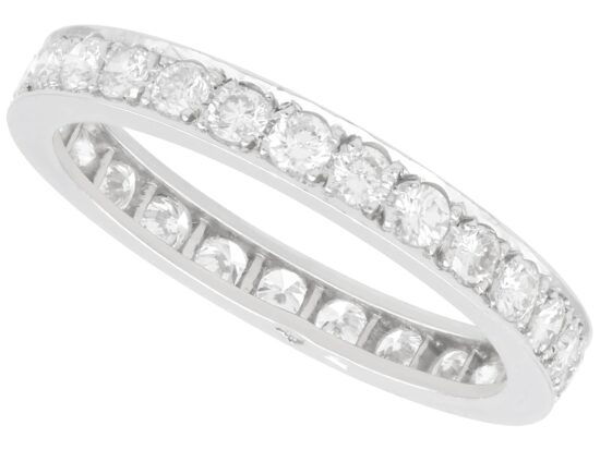 French Diamond Eternity Band