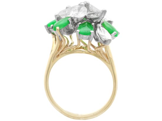Floral Cluster Ring
