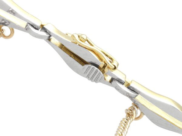Antique Push Fit Catch Close-Up