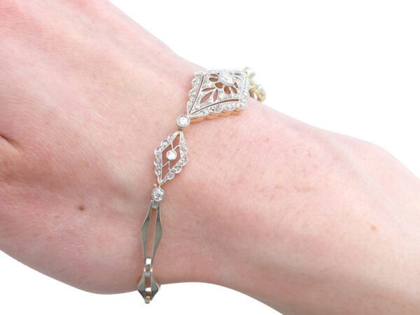 Edwardian Gold Wrist Bracelet View