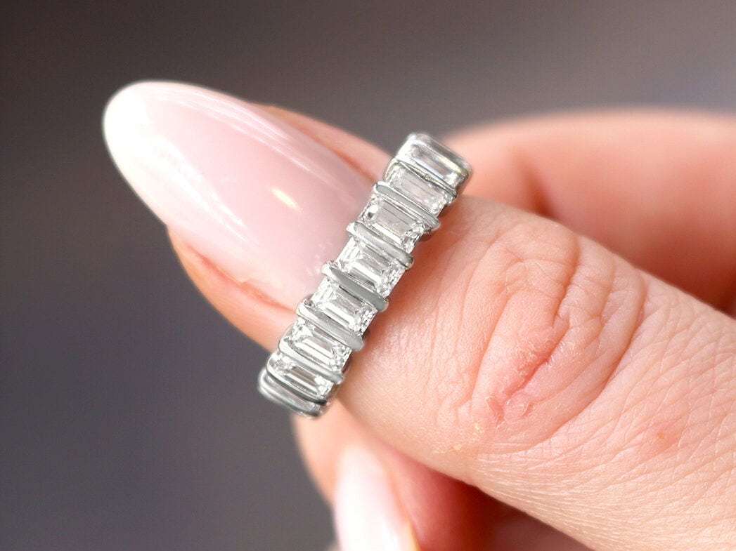 how to clean diamond eternity ring