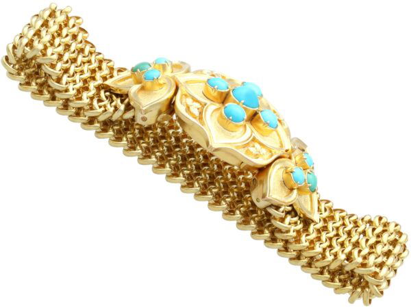 Victorian Gemstone Link Bracelet