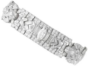 Womens Statement Diamond Bracelet