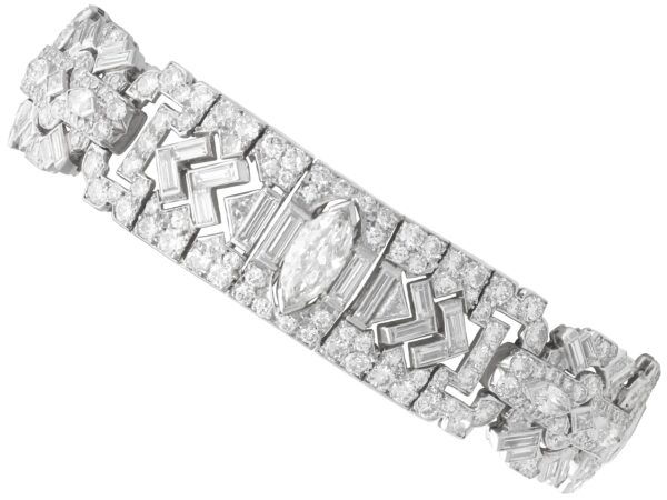 Womens Statement Diamond Bracelet