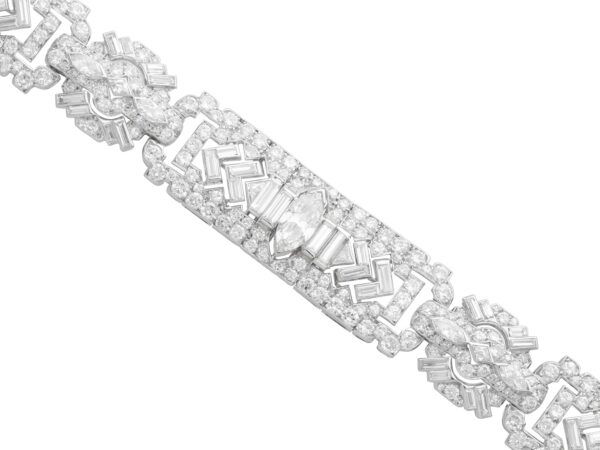 Womens Statement Diamond Bracelet