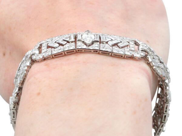 Womens Statement Diamond Bracelet