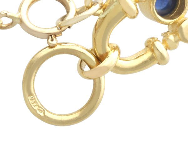 Vintage Safety Chain Close-Up
