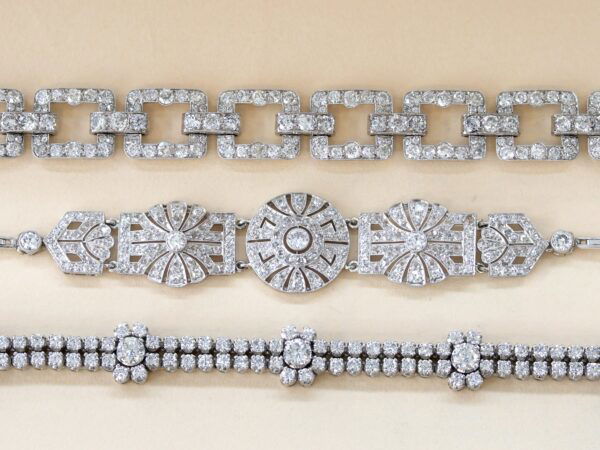 18ct White Gold Diamond Bracelet