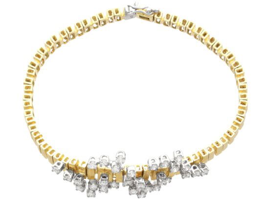 Vintage Scatter Diamond Bracelet