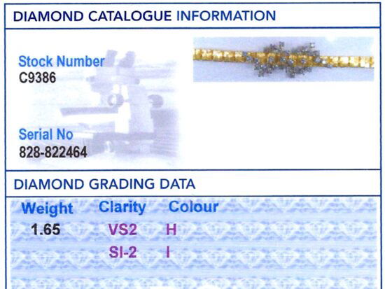 IDGL Diamond Grading Card Included